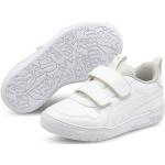 Sneakers larghezza A bianche numero 32 di gomma chiusura velcro a strappo per bambini Puma Multiflex 