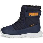 Sneakers larghezza E casual arancioni numero 35 chiusura velcro idrorepellenti a strappo per bambini Puma Vibrant 