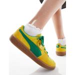 Sneakers stringate larghezza E gialle numero 42 di gomma antiscivolo per Donna Puma 