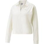 Magliette & T-shirt scontate classiche bianche M mezza manica con scollo a V per Donna Puma 