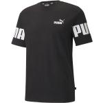 Magliette & T-shirt scontate color block nere M di cotone mezza manica con manica corta per Uomo Puma 