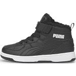 Sneakers larghezza E casual nere numero 31 chiusura velcro a strappo per bambini Puma Rebound JOY 