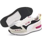 Sneakers larghezza E bianche numero 36 di gomma traspiranti per Donna Puma R78 