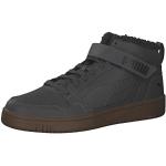 Sneakers alte larghezza E casual nere numero 44,5 per Donna Puma Rebound 