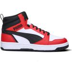 Sneakers larghezza E scontate casual rosse numero 46 di tessuto sintetico con stringhe per Uomo Puma Rebound 