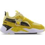 Sneakers larghezza E gialle numero 28 di pelle chiusura velcro a strappo Puma RS-X Pokemon 