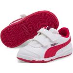 Sneakers basse rosse numero 35 chiusura velcro per bambini Puma Stepfleex 