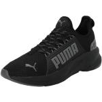 Sneakers slip on larghezza E casual grigio scuro numero 43 con allacciatura elasticizzata per Uomo Puma Softride 
