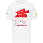 Magliette & T-shirt stampate bianche XL di cotone a tema gatti per Uomo Puma Ferrari Formula 1 Scuderia Ferrari 