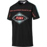 Magliette & T-shirt scontate nere S di cotone mezza manica con manica corta per Uomo Puma Select 