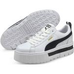 Sneakers larghezza A bianche numero 35,5 di gomma per Donna Puma Select 
