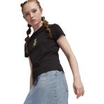 Magliette & T-shirt nere S di cotone mezza manica cartoni animati per Donna Puma Select 