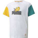 Puma Select X Garfield Colorblock Short Sleeve T-shirt Bianco 5-6 Years Ragazzo