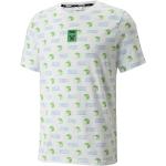 Puma Select X Minecraft Aop Short Sleeve T-shirt Bianco M Uomo