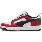 Sneakers basse larghezza E casual rosse numero 48 di gomma per Donna Puma Rebound 