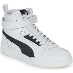 Sneakers alte scontate bianche numero 41 con tacco da 3 cm a 5 cm per Uomo Puma 