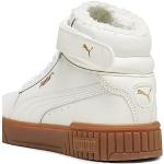 Sneakers alte larghezza E casual beige numero 19 per l'inverno per bambini Puma Carina 
