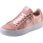 Sneakers larghezza E eleganti rosa numero 40 di gomma con stringhe platform per Donna Puma Platform 