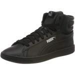 Sneakers larghezza E casual nere con stringhe per bambini Puma Vikky 
