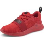 Sneakers larghezza E rosse numero 29 per bambini Puma Wired Run 