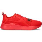 Sneakers larghezza E scontate eleganti rosse numero 41 in tessuto con tacco da 3 cm a 5 cm per Uomo Puma Wired Run 