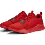 Sneakers larghezza E scontate rosse numero 40 in similpelle Bio per Uomo Puma Wired Run 