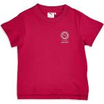 T-shirt rosa taglie comode di cotone per bambini Puma x Liberty 
