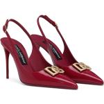 Décolleté larghezza A rosso scuro numero 37 con tacco per Donna Dolce&Gabbana Dolce 