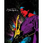 Adesivi murali musica multicolore Pyramid Jimi Hendrix 