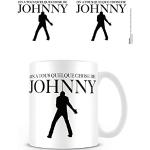 Pyramid International Johnny Hallyday Silhouette Coffee Mug, Ceramica, Multicolore