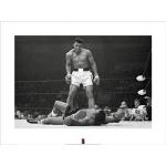 Pyramid International Muhammad Ali (V Liston) – Stampa Artistica 60 x 80 cm, Carta, Multicolore, 60 x 80 x 1.3 cm