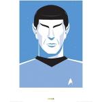 Pyramid International Star Trek Spock (Pop) -50th Anniversary-Art Stampa 60 x 80 cm, Carta, Multicolore, 60 x 80 x 1.3 cm