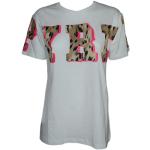 Maglie bianche M in jersey animalier per Donna Pyrex Fashion 