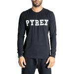 Magliette & T-shirt nere L manica lunga con manica lunga per Uomo Pyrex Fashion 