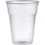 Bicchieri 250  ml trasparenti di plastica monouso da acqua 