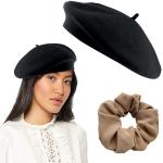 Cappelli invernali 55 classici neri traspiranti per Donna 