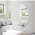 QJJML Specchio Figura Intera Moderno,Specchio Infrangibile Bagno,Specchio da Toilette per Appendere La Parete dello Specchio per Il Corpo Appeso A Parete per Il Bagno,100×60CM