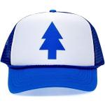 QOHNK Nuovo Cappello da baseball unisex curvo Blue Pine Tree Dipper Gravity Falls Cartoon Mesh Cap Trucker Baseball Cap, Blu, 7