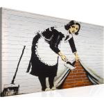Quadro - Maid In London By Banksy 90x60cm Erroi
