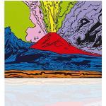 Poster moderni multicolore di legno Andy Warhol 