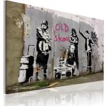 Quadro - Old School Banksy 60x40cm Erroi
