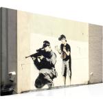 Quadro - Sniper And Child By Banksy 60x40cm Erroi
