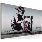 Quadro - Union Jack Kid Banksy 60x40cm Erroi