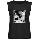 Quatuor Jayne Mansfield Sophia Loren Looking Her Boobs Men's Vests Tank Tops O-Neck 100% Cotton Undershirts Unisex Sleeveless T-Shirt XL