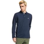 Quiksilver Conquet Long Sleeve Polo blu Magliette a manica lunga
