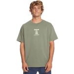 Magliette & T-shirt scontate verdi S di cotone con pietre mezza manica con scollo rotondo per Uomo Quiksilver 