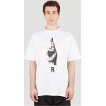 Raf Simons Graphic Print T-shirt - Man T-shirts White Xs