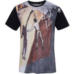 Magliette & T-shirt stampate scontate multicolore M in poliestere all over Tencel per Uomo 