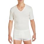 Magliette & T-shirt bianche di lana merino a tema insetti mezza manica con scollo a V per Uomo RAGNO 