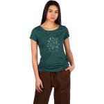 ragwear Florah Print Organic T-Shirt verde T-shirt a maniche corte